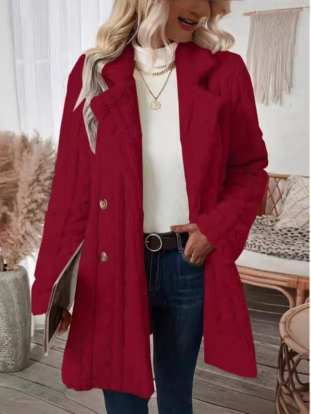 Seraphina | Textured Winter Coat