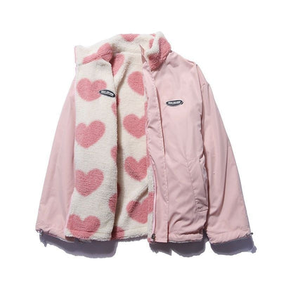 Karrie | Heart-Lined Reversible Jacket