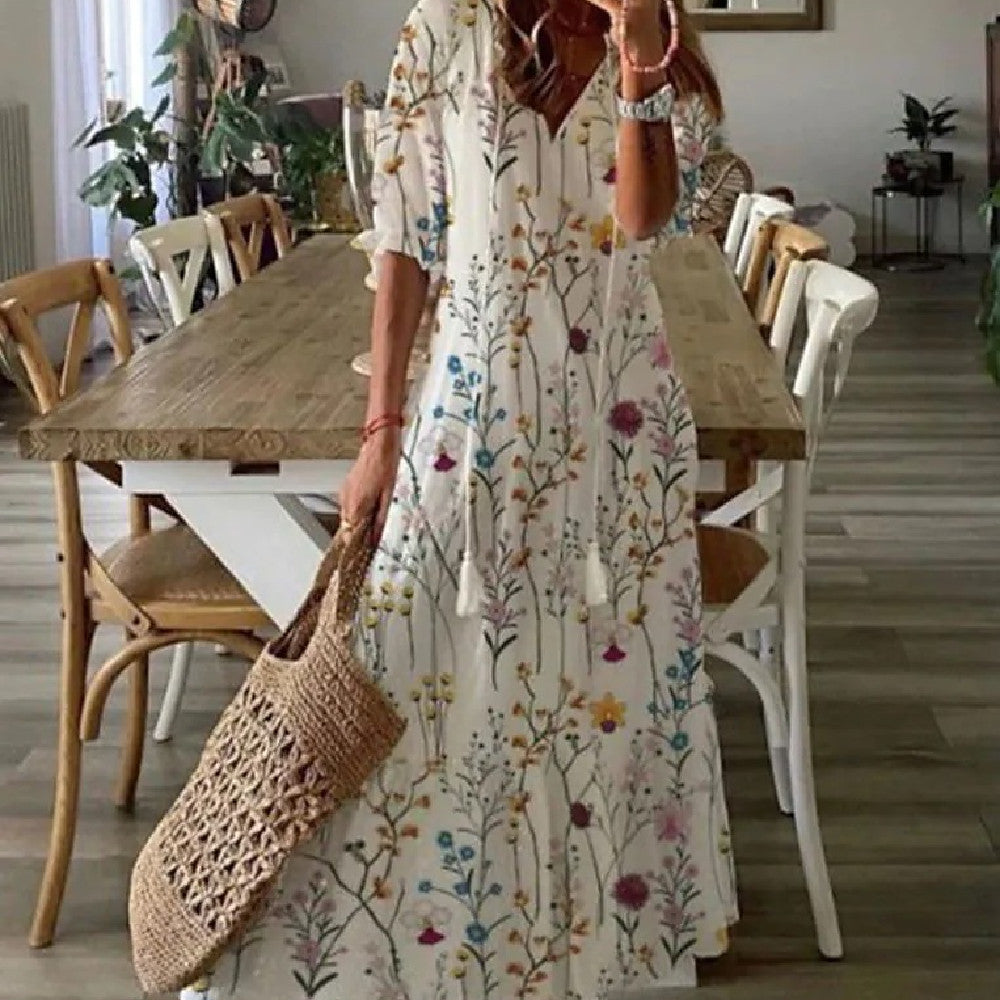 Luna | Bohemian Breeze Cover-Up Dress
