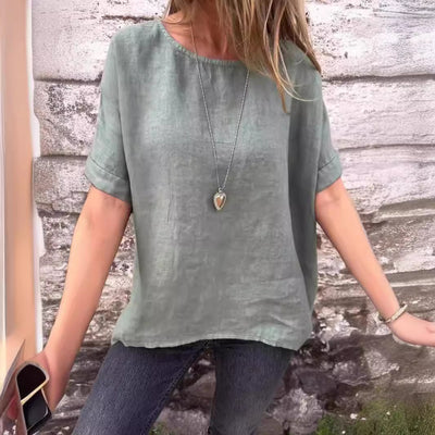 Casia | Casual Minimalist Relaxed Top