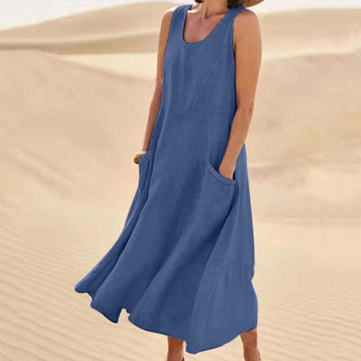 Clara - Elegant Dress With Belly Coverage