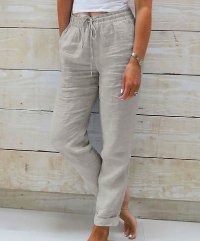 Anastasia | Comfortable Waist Elastic Pants