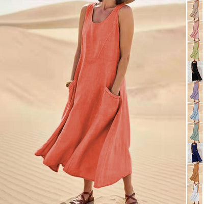 Clara - Elegant Dress With Belly Coverage