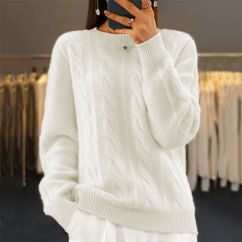 Chantal | Luxe Cable Knit Sweater