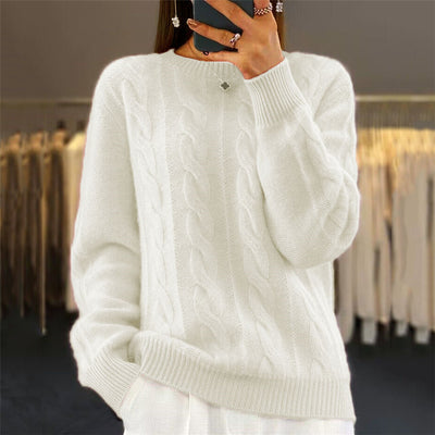 Chantal | Luxe Cable Knit Sweater