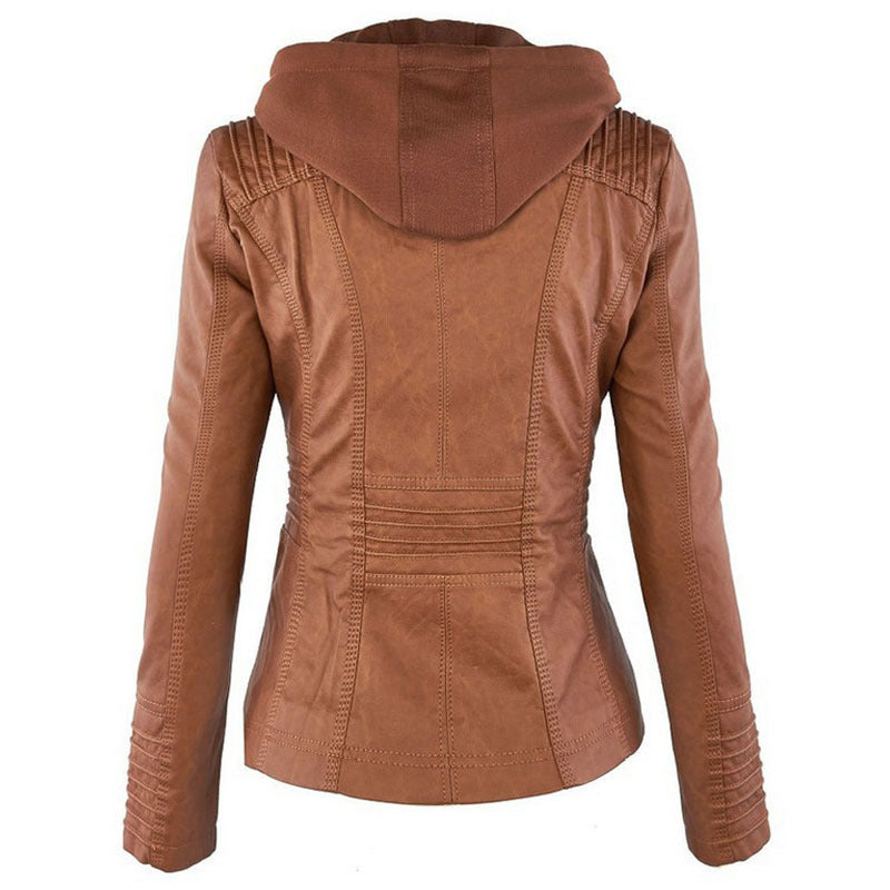 Viviana | Zip-Up Moto Jacket