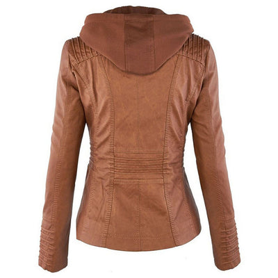Viviana | Zip-Up Moto Jacket
