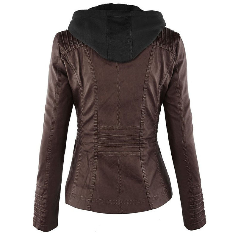 Viviana | Zip-Up Moto Jacket
