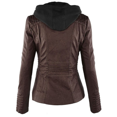 Viviana | Zip-Up Moto Jacket