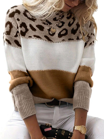 Kaity | Stylish Leopard Sweater