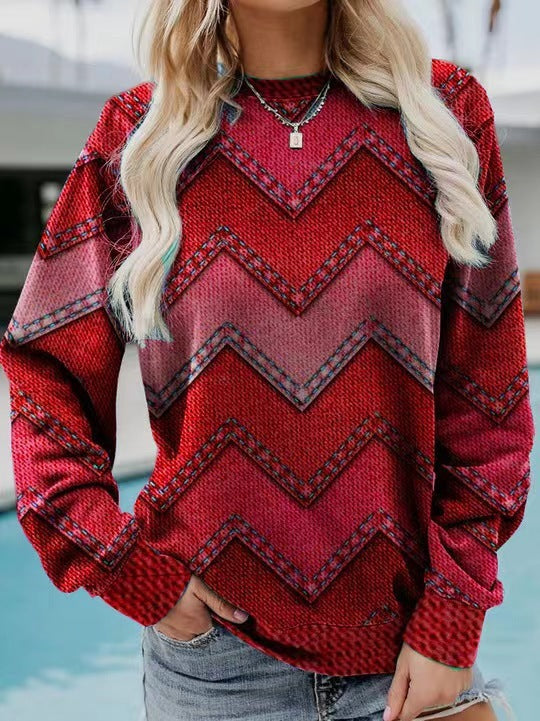 Georgia | Warm Comfortable Wave Style Sweater