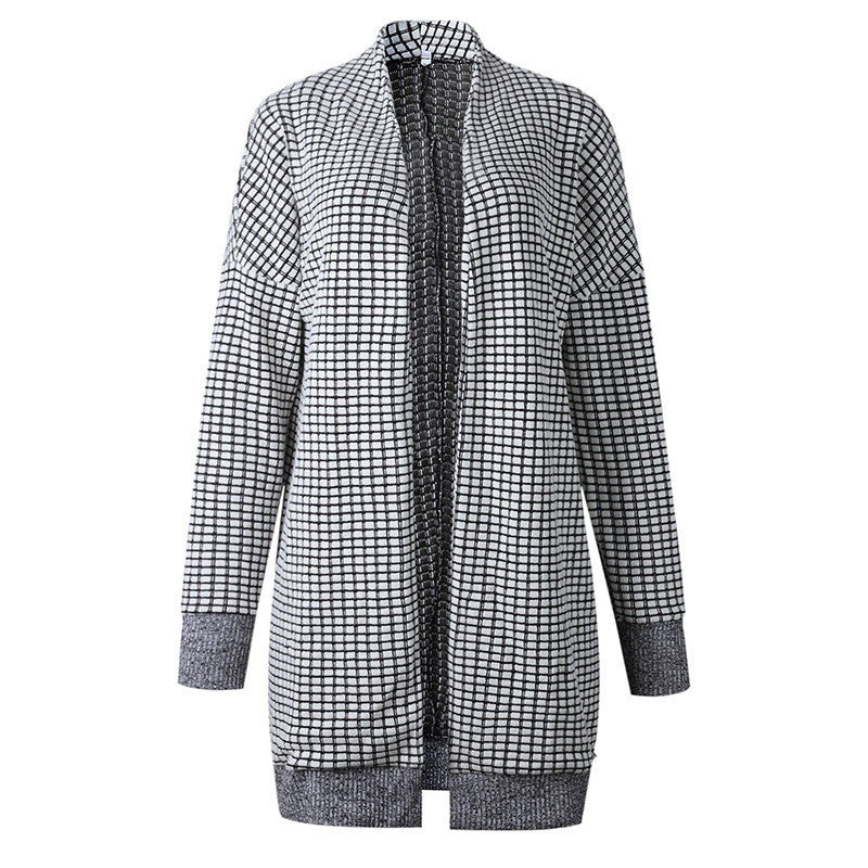 Waffle Texture Cardigan
