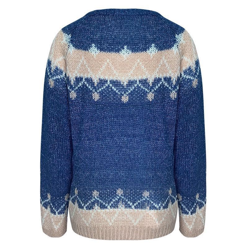 Cozy flower Mohair Knit omen's Sweater