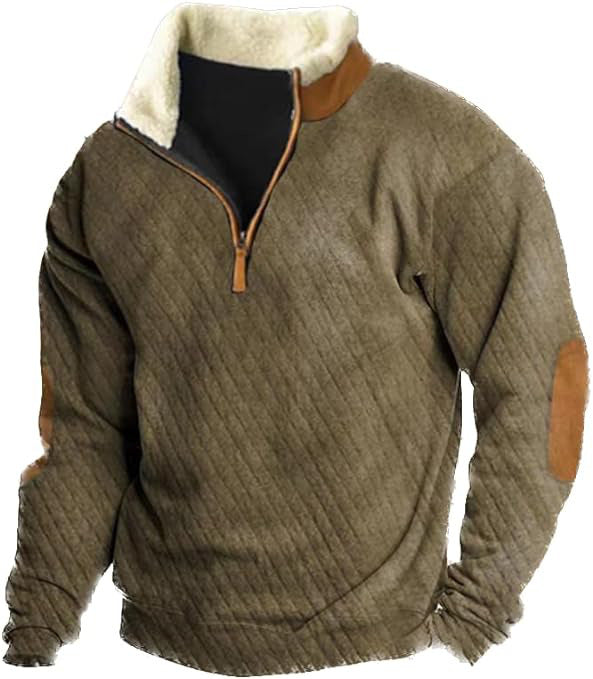 Dave turtleneck Quarter Zipper Sweater