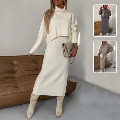 Solange - Sweater and Dress with matching turtleneck
