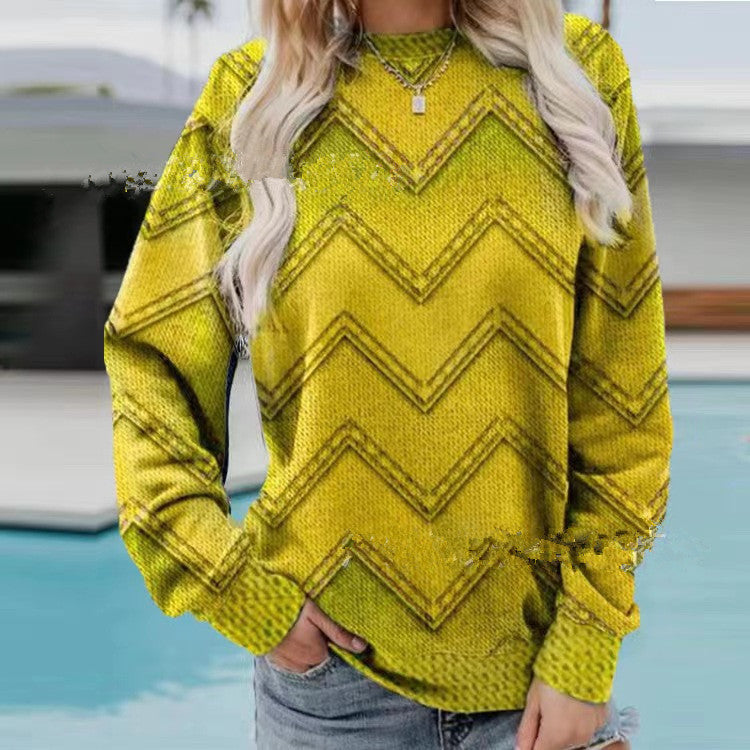 Georgia | Warm Comfortable Wave Style Sweater