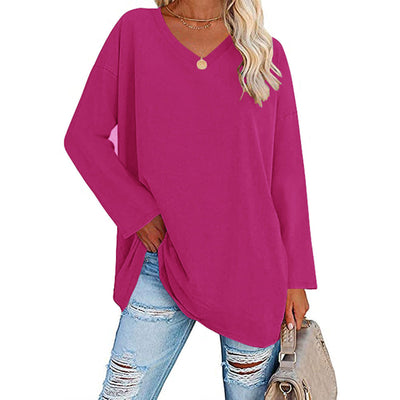 Alicia | Relaxed V-Neck Sweater