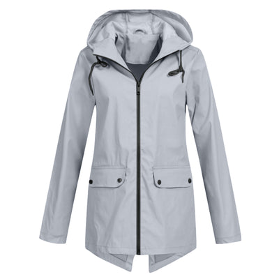 Claira | Hooded Zipper Jacket