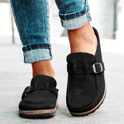Luisa - Frosted Comfortable Mules for Everyday Style