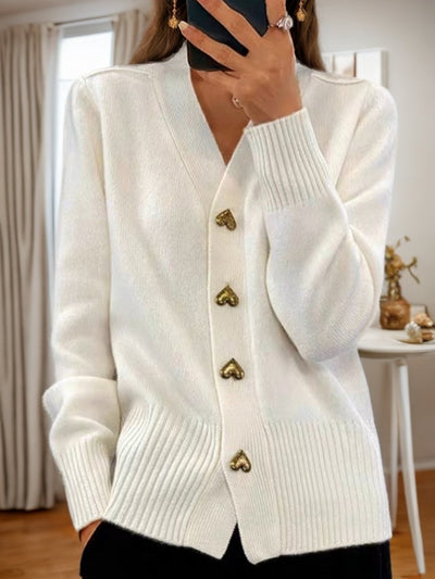 Klara | Elegant Button Cardigan