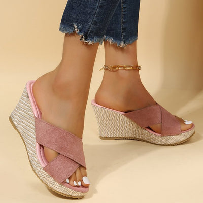 Alma | Casual Platform Wedges Sandals