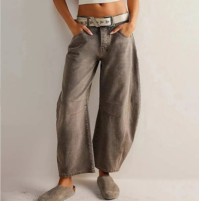 Luana | Classic Wide Leg Fashion Jeans