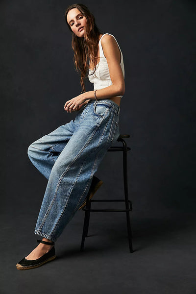 Luana | Classic Wide Leg Fashion Jeans