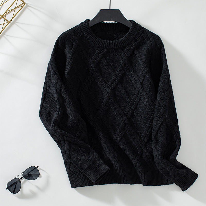 Sophia - Solid Colour Casual Sweater