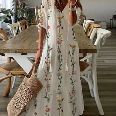 Luna | Bohemian Breeze Cover-Up Dress