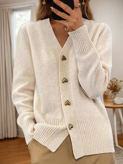 Klara | Elegant Button Cardigan