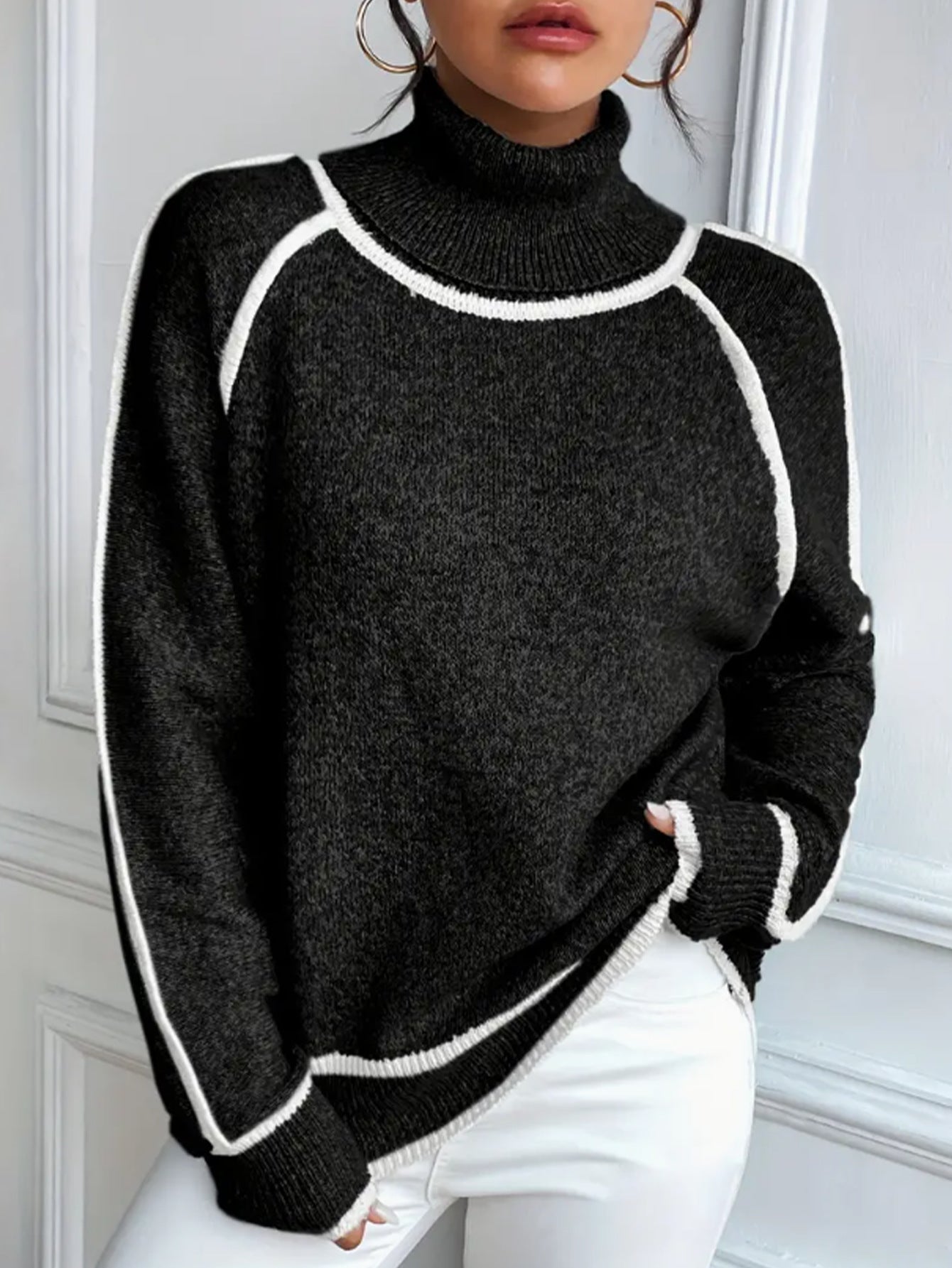 Ivanie | Chic Turtleneck Pullover