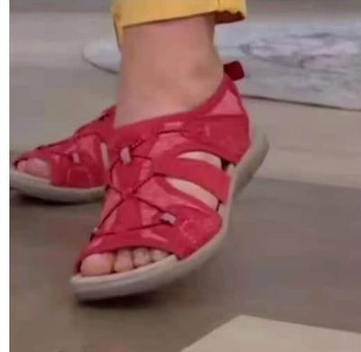 Daphne - Sandals Summer Round Toe Velcro