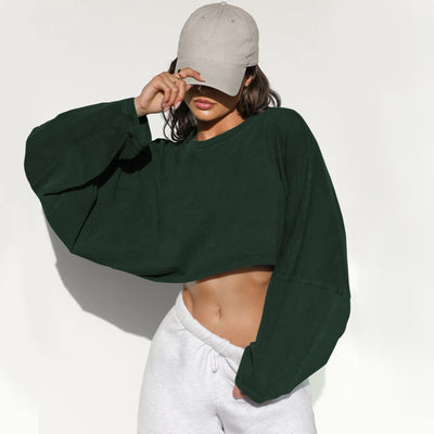 Aliana | Chic Cropped Sweatshirt