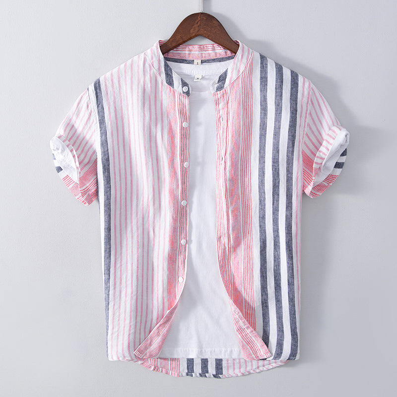 Sergio | Striped Breathable Shirt Men