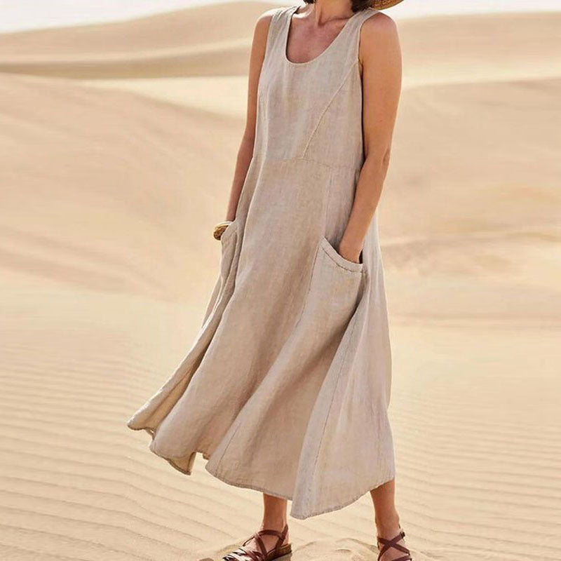 Clara - Elegant Dress With Belly Coverage