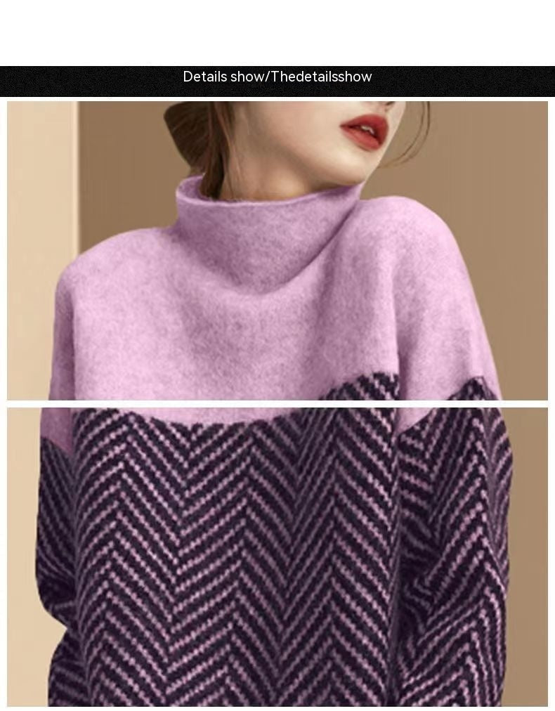 Zaria | Luxe Chevron Sweater