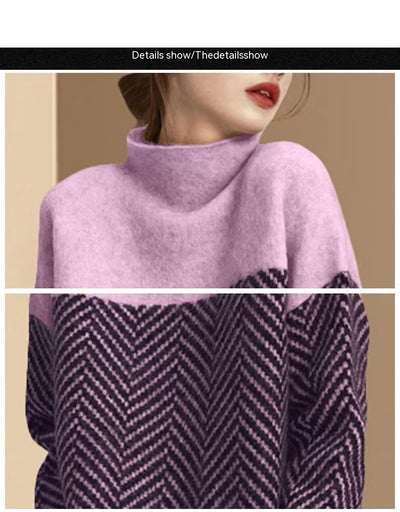 Zaria | Luxe Chevron Sweater