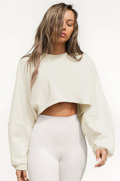 Aliana | Chic Cropped Sweatshirt