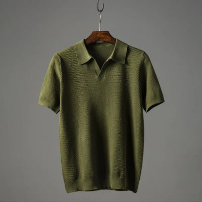 Heinrich | Casual Lapel Short Polo