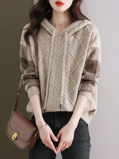 Valeria | Stylish Cable Knit Sweater