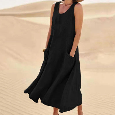 Clara - Elegant Dress With Belly Coverage