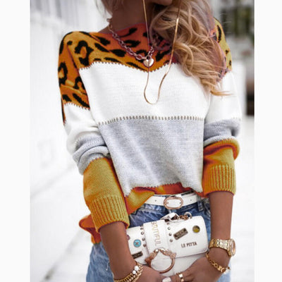 Kaity | Stylish Leopard Sweater
