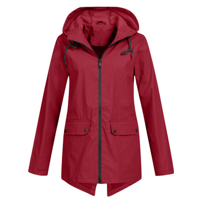 Claira | Hooded Zipper Jacket