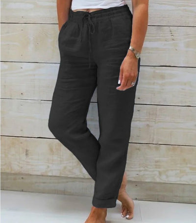 Anastasia | Comfortable Waist Elastic Pants