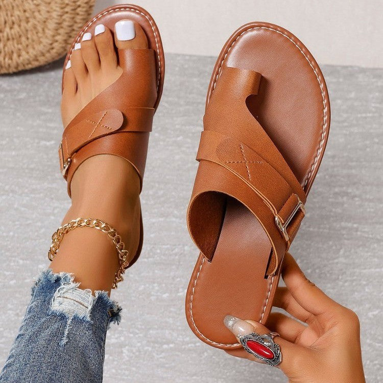 Florine | Orthopedic Slippers Flat Sandal