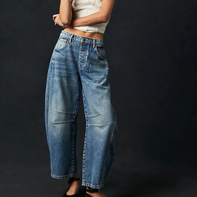 Luana | Classic Wide Leg Fashion Jeans