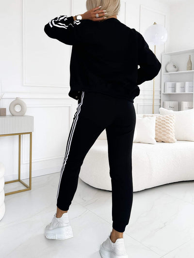 Freya - Striped Jacket, Vest & Pants