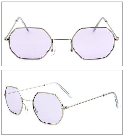 Sunglasses Ocean Piece Polygonal Sunglasses