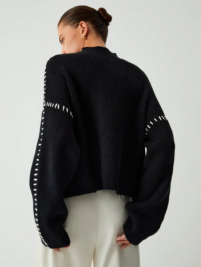 Alexiah | Chic Stitch-Detail Sweater