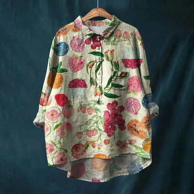 Jayde| Elegant Women's Floral Shirt